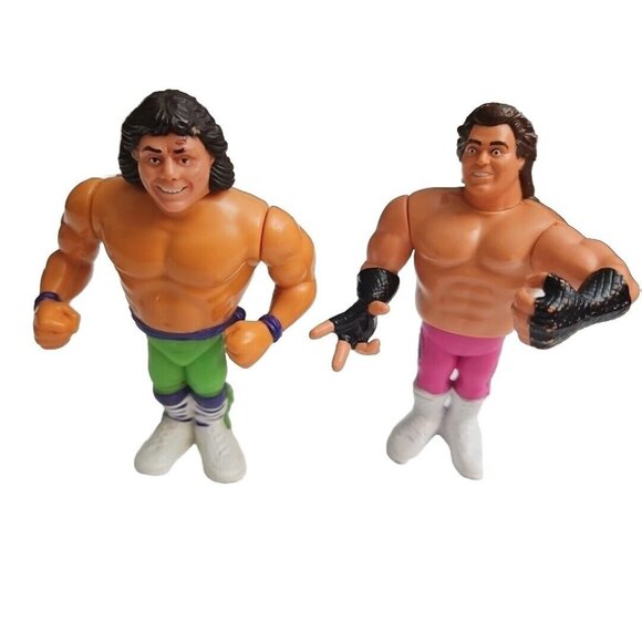 1990-91 Brutus The Barber Marty Jannetty WWF Wrestling Action Figures Titan - Picture 11 of 13